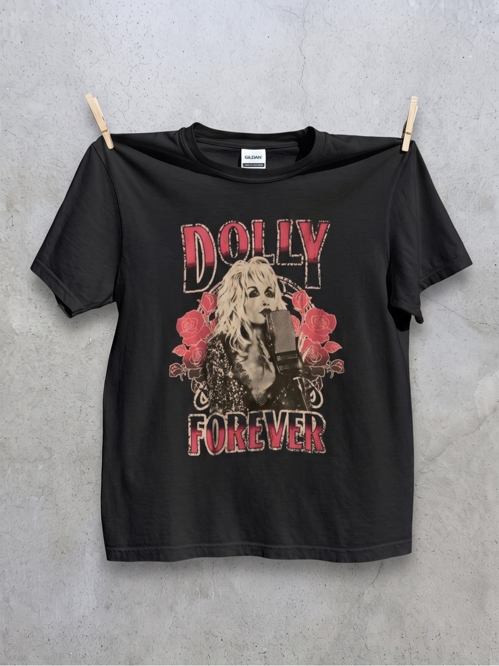 Dolly Parton Forever Graphic Tee, Music
Country Shirt